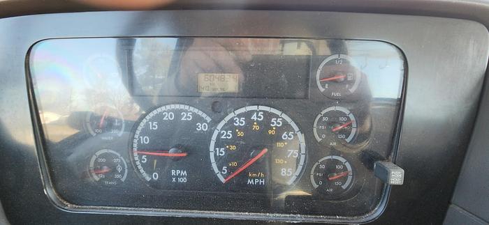 Used 2005 Sterling Acterra Terex Telelect 4045 Derrick Crane Truck Single Axle