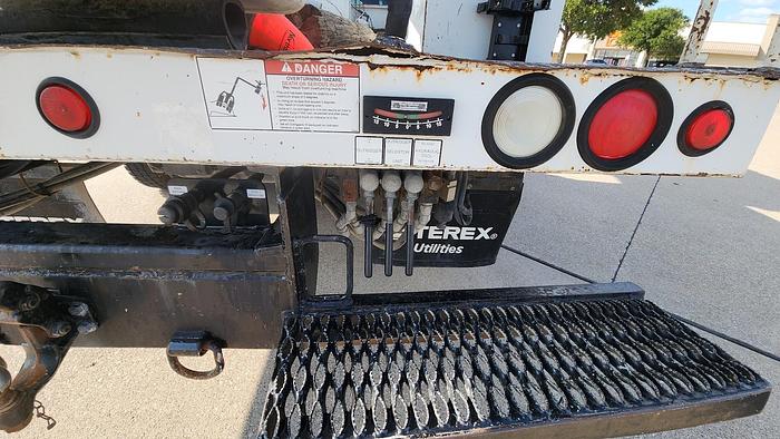 Used 2012 Dodge 5500 4x4 Terex Hi Ranger LTM40 45' Articulated/Telescoping Bucket with Material Handling Jib