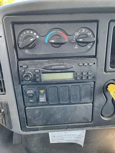 Used 2006 International 7400 6x4 Flatbed Cleasby 41' Roofing Conveyor Truck