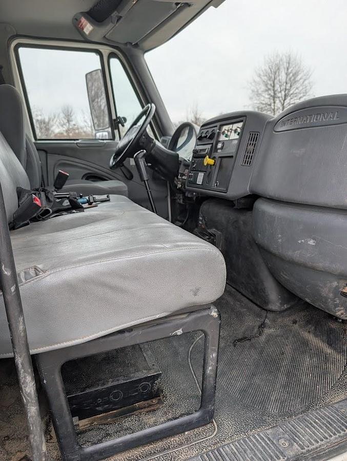 Used 2007 International 7400 4x4 Altec AM55 60' Over-Center Articulated Insulated Material Handling Bucket Truck