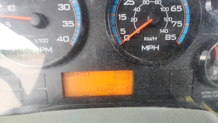 Used 2012 International 7300 4x4 12' Flatbed Altec DM47 TR 47' Digger Derrick