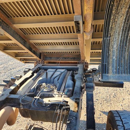 Used 2017 Ford F450 4x4 16' Scott Aluminum Tilt Flatbed with Knapheide Hoist Gas Engine