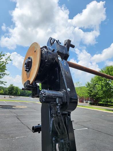 Used 2009 GMC C8500 4x2 Altec AT40C 40' Telescoping Non-Insulated Single Man Basket Cable Placing Bucket Truck With Reel Bar and Winder