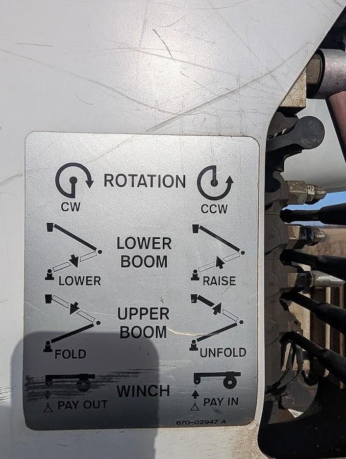 Used 2007 International 7400 4x4 Altec AM55 60' Over-Center Articulated Insulated Material Handling Bucket Truck