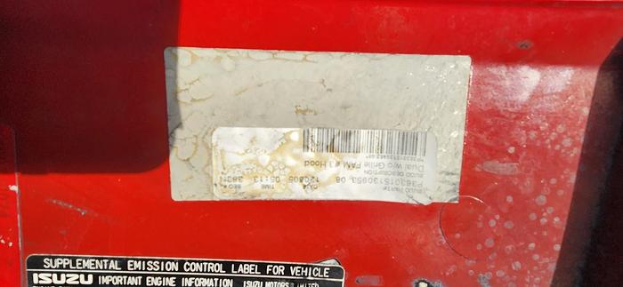 Used 2006 GMC 6500 20' Flatbed 36' Cleasby Roofing Conveyor Truck