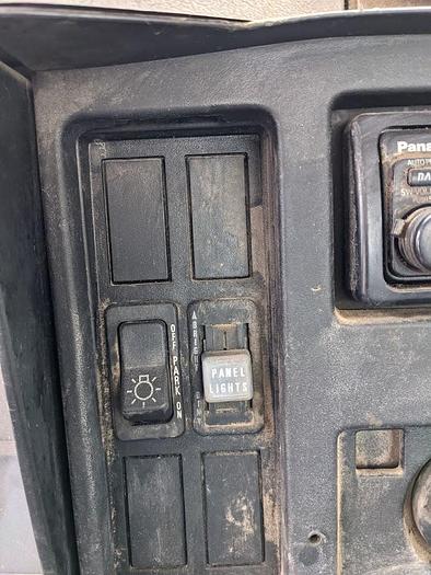 Used 2000 International 4900 Tandem Axle Flatbed Altec A65 70' Articulated Bucket truck