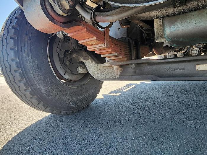 Used 2006 International 7400 6x4 Flatbed Cleasby 41' Roofing Conveyor Truck