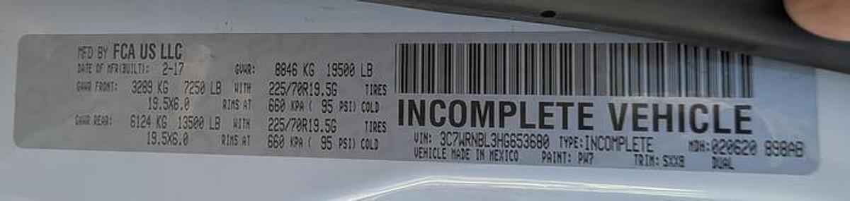 Used 2017 Dodge Ram 5500 4x4 Versalift SST40 45’ Insulated/Articulating/Telescoping