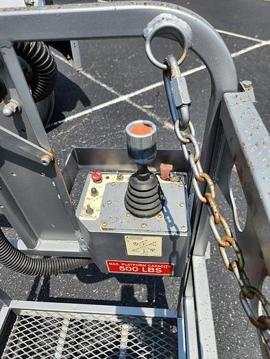 Used 2009 GMC C8500 4x2 Altec AT40C 40' Telescoping Non-Insulated Single Man Basket Cable Placing Bucket Truck With Reel Bar and Winder