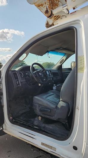 Used 2012 Dodge 5500 4x4 Terex Hi Ranger LTM40 45' Articulated/Telescoping Bucket with Material Handling Jib