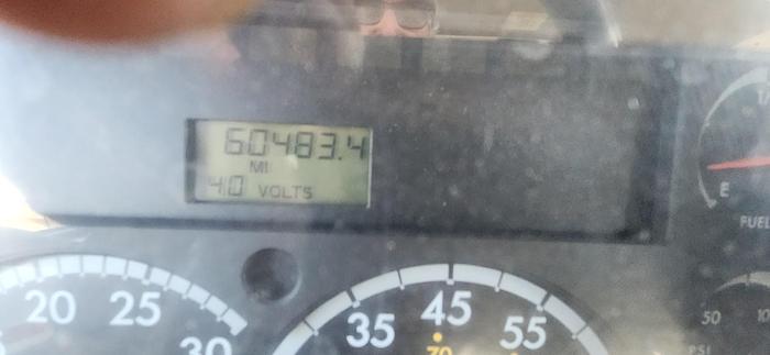 Used 2005 Sterling Acterra Terex Telelect 4045 Derrick Crane Truck Single Axle