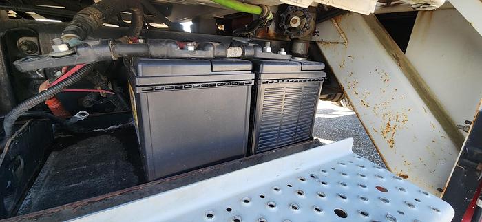 Used 2005 Sterling Acterra Terex Telelect 4045 Derrick Crane Truck Single Axle