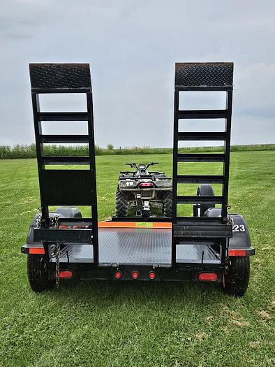 Used 2019 MMDI 10' Dual Axle Trailer with Ramps