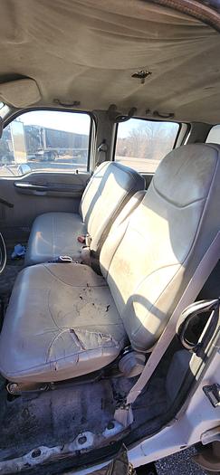 Used 2004 Ford 650 XL 4x2 Crew Cab Flatbed with 18' Bed