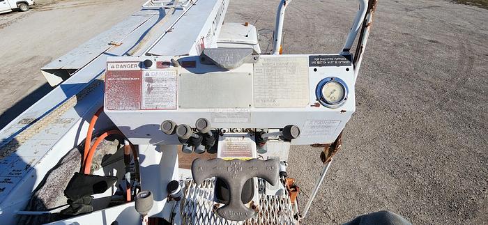 Used 2005 Sterling Acterra Terex Telelect 4045 Derrick Crane Truck Single Axle