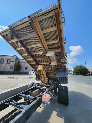 Used 2017 Ford F450 4x4 16' Scott Aluminum Tilt Flatbed with Knapheide Hoist Gas Engine