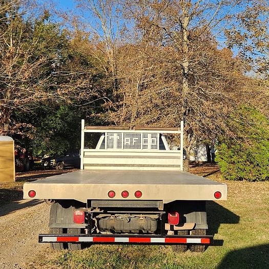 Used 2017 Ford F450 XLT 4x4 16' Scott Aluminum Tilt Flatbed with Knapheide Hoist Gas Engine