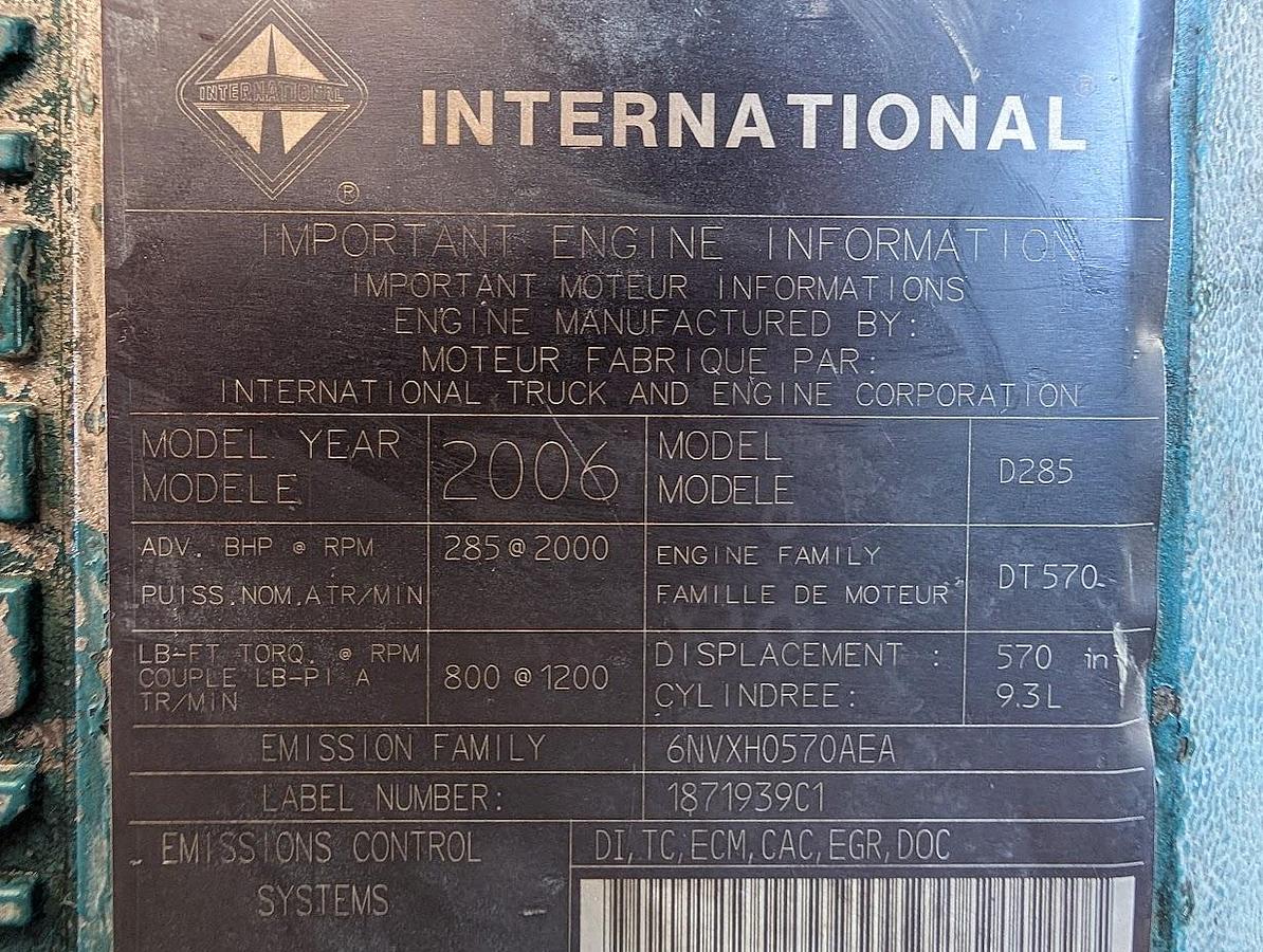 Used 2007 International 7400 4x4 Altec AM55 60' Over-Center Articulated Insulated Material Handling Bucket Truck