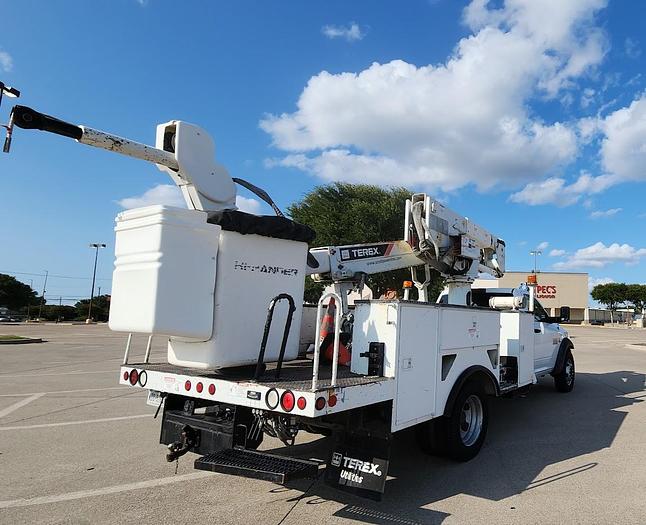 Used 2012 Dodge 5500 4x4 Terex Hi Ranger LTM40 45' Articulated/Telescoping Bucket with Material Handling Jib