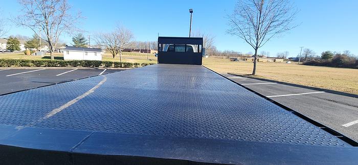 Used 2007 Chevrolet 8500 6x4 24' Flatbed Forklift Truck with Princeton Piggyback Forklift Mounts