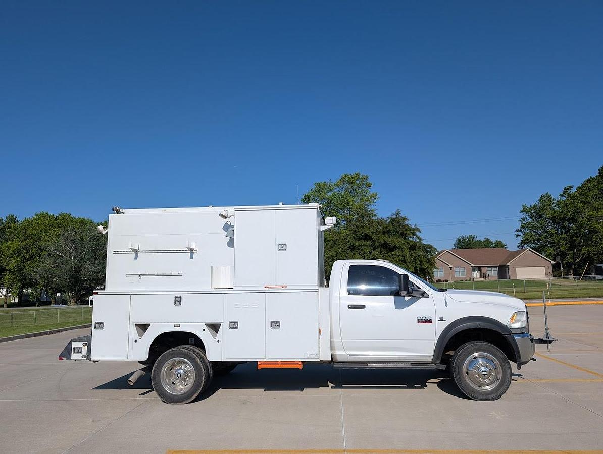 Used 2012 Dodge Ram 5500 4x4 Enclosed High-Top Service Truck