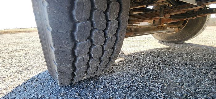 Used 2005 Sterling Acterra Terex Telelect 4045 Derrick Crane Truck Single Axle