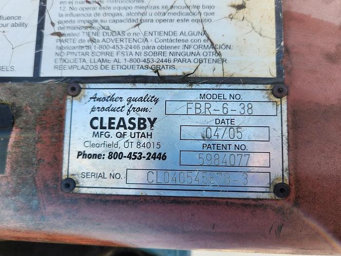 Used 2006 International 7400 6x4 Flatbed Cleasby 41' Roofing Conveyor Truck