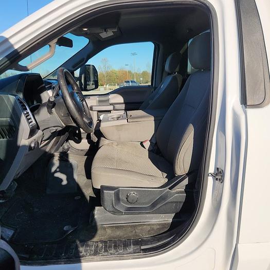 Used 2017 Ford F450 XLT 4x4 16' Scott Aluminum Tilt Flatbed with Knapheide Hoist Gas Engine