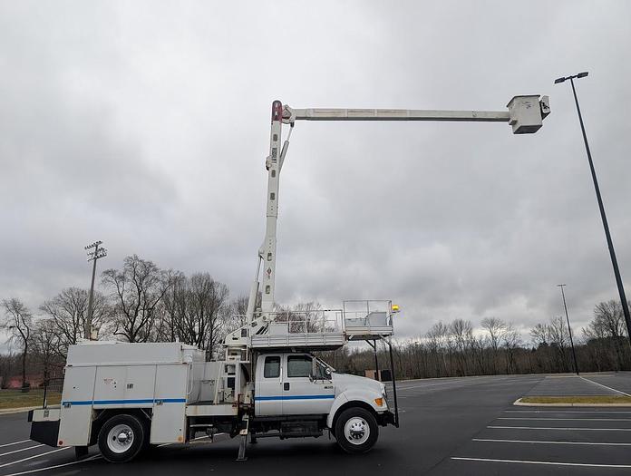 Used 2011 Ford F650XL 4x2 60' Versalift Forestry Bucket Truck