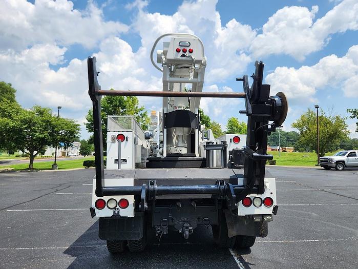 Used 2009 GMC C8500 4x2 Altec AT40C 40' Telescoping Non-Insulated Single Man Basket Cable Placing Bucket Truck With Reel Bar and Winder
