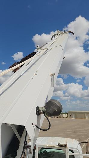 Used 2012 International 7300 4x4 12' Flatbed Altec DM47 TR 47' Digger Derrick