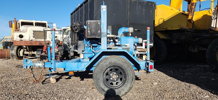 Used 2014 Trailer-Mounted Thompson Water/Trash Pump