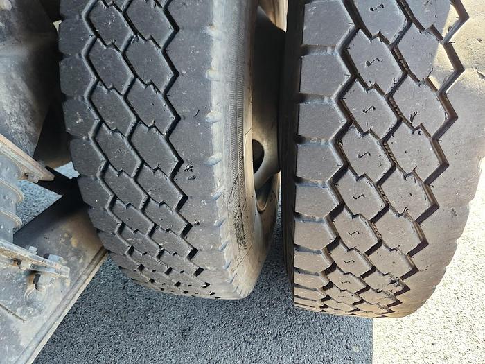 Used 2006 International 7400 6x4 Flatbed Cleasby 41' Roofing Conveyor Truck