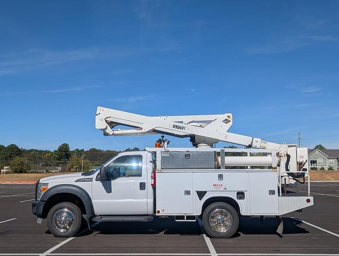 Used 2014 Ford F550 4x4 Versalift SST40EIH-01 Articulated Telescoping 45' Bucket Truck