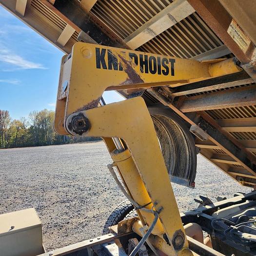 Used 2017 Ford F450 4x4 16' Scott Aluminum Tilt Flatbed with Knapheide Hoist Gas Engine