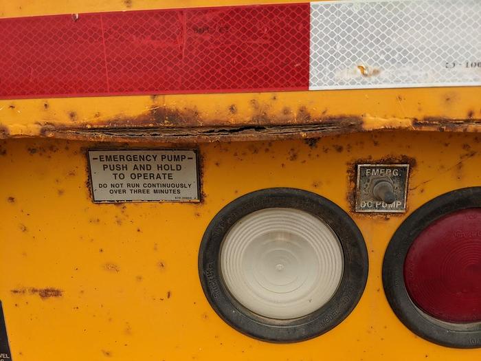 Used 2000 International 4900 Tandem Axle Flatbed Altec A65 70' Articulated Bucket truck