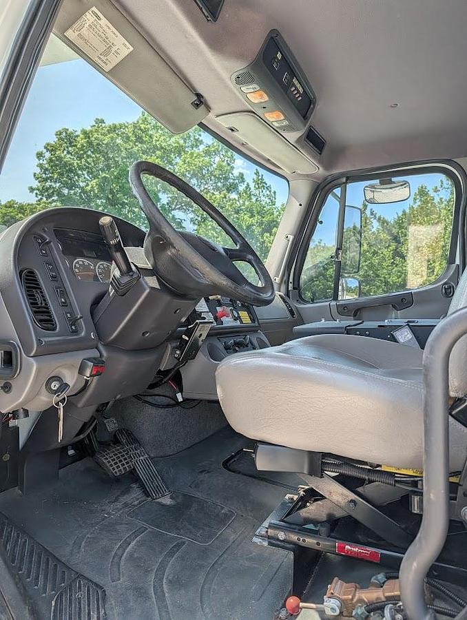 Used 2008 Freightliner M2 106 Altec AA755 60' Material Handling 2-man Bucket Articulated Insulated