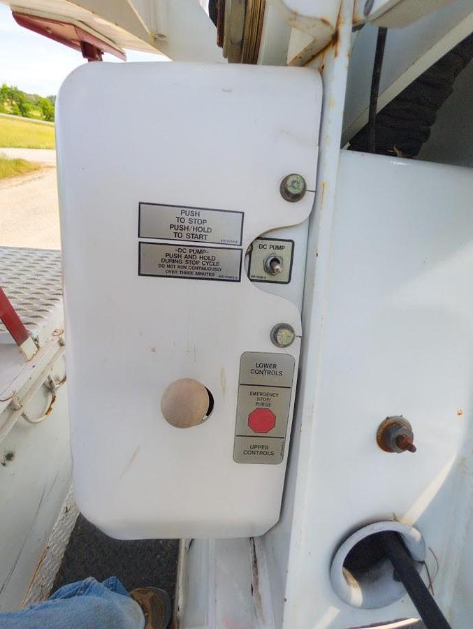 Used 2008 Freightliner M2 106 Altec AA755 60' Material Handling 2-man Bucket Articulated Insulated