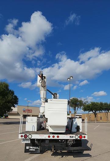 Used 2012 Dodge 5500 4x4 Terex Hi Ranger LTM40 45' Articulated/Telescoping Bucket with Material Handling Jib