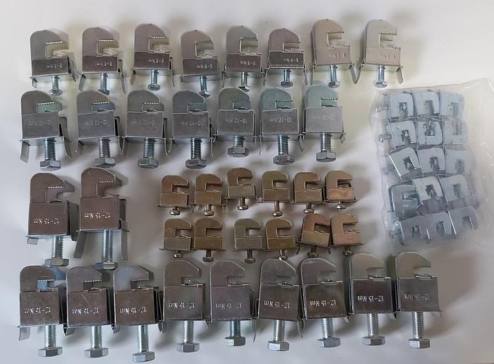 1 Set = 53 Stück Leiteranschlussklemmen, 6 Größen,  Rittal neuwertig