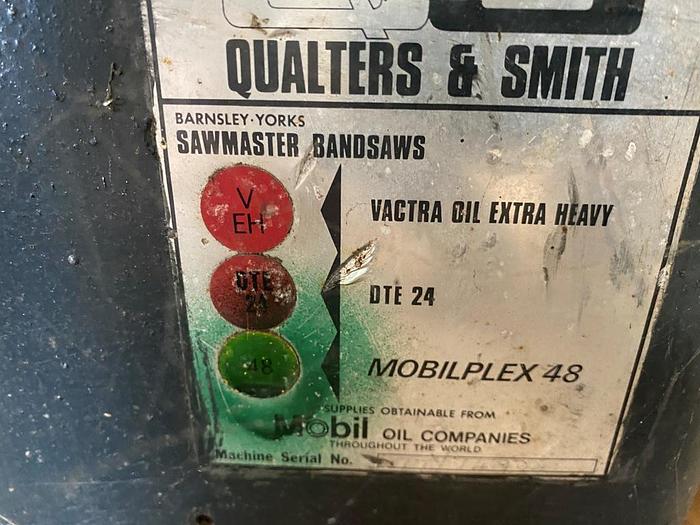 Used Qualters & Smith Model 260A Sawmaster Automatic Bandsaw