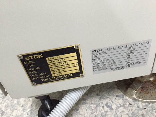 Used TDK  AFM-15 Flip Chip Bonder