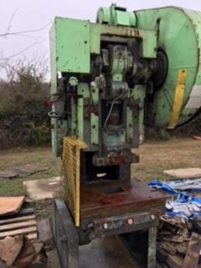 Used Bliss C-60 OBI Flywheel Gap Frame Press