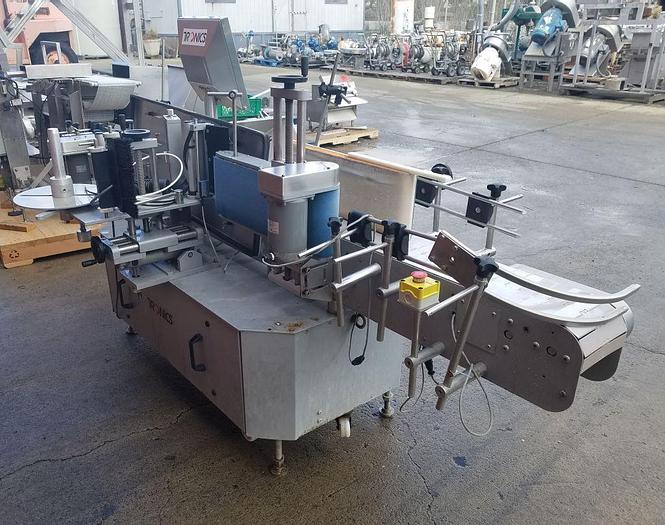 Used Labeler, Pressure Sensitive, Tronics, Wrap, Pails #S743507