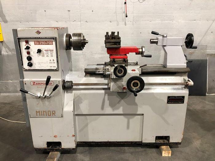 Usato TORNIO PARALLELO ZANROSSO MINOR TU 250 x 700 mm