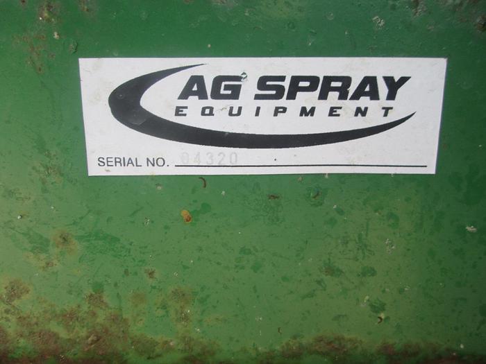 Used 3 Point 500 Gallon Ag Sprayer