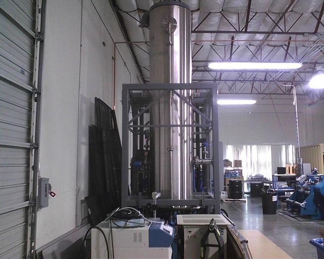 Used Scrubber, Solvent Recovery, 600 CFM, S/st, Chiller, Carbon, #C737471