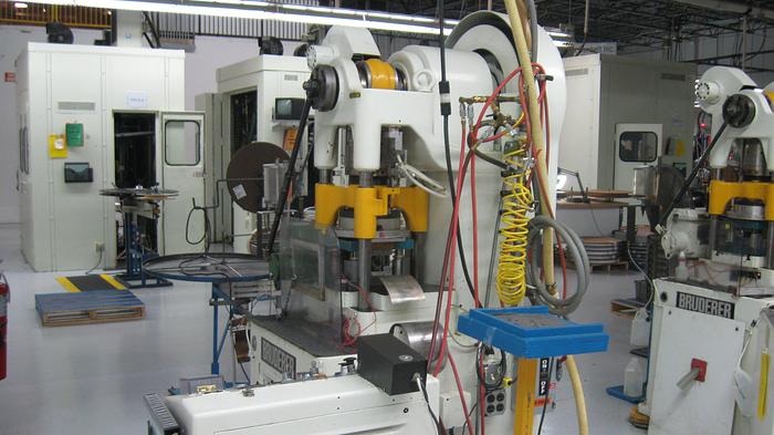 Used 30 TON BRUDERER 3-POST HIGH SPEED PRESS