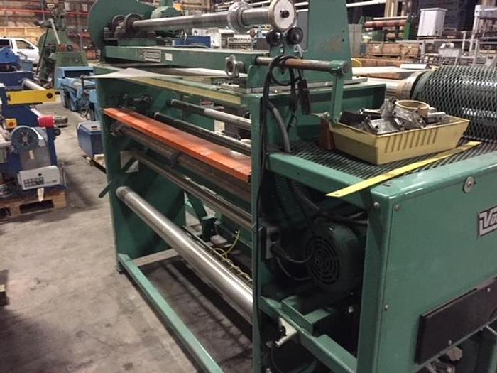 Used 60" VOORWOOD DUPLEX SLITTER REWINDER MODEL S60-18/187
