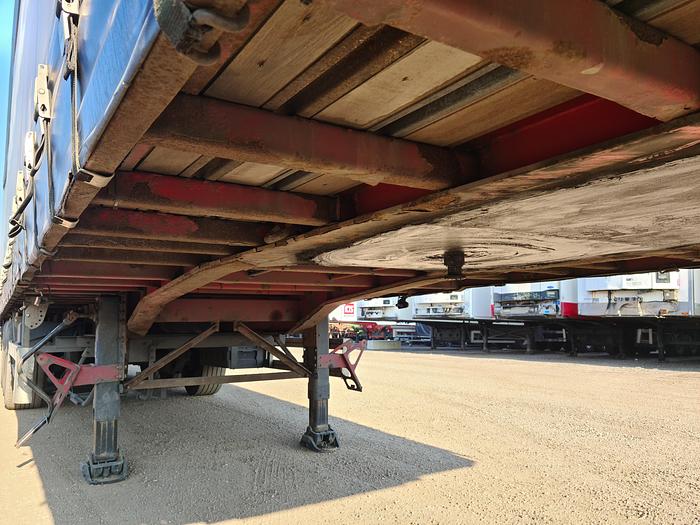 Used 2006 Pacton T3-011 Curtainside / SAF Disc / Air suspension / D-Hollandia 2000kg /  385-65R22.5
